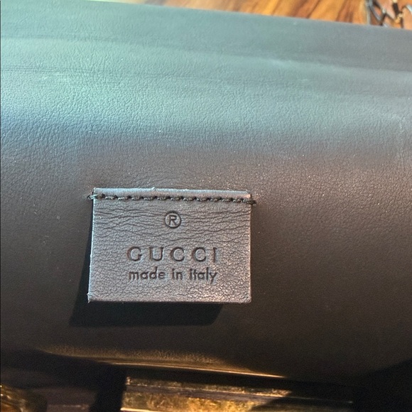 Gucci Dionysius Black Suede Designer Shoulder Bag - Picture 6 of 7